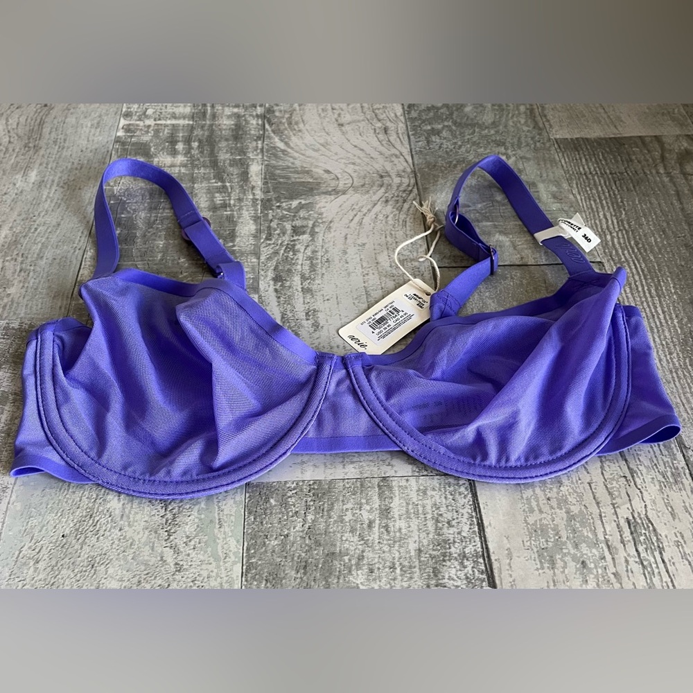NWT Aerie Smoothez Unlined Mesh Bra